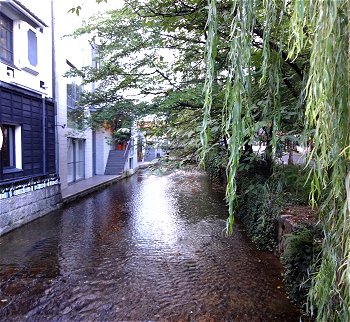 京都　高瀬川　