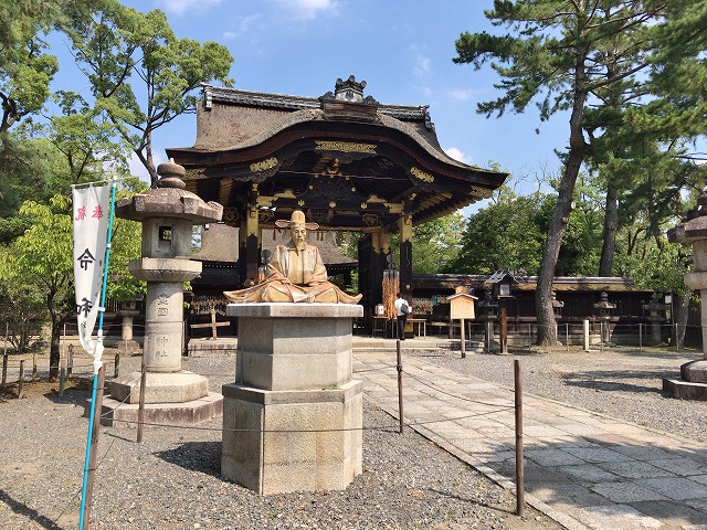 豊国神社(京都市)　秀吉像
